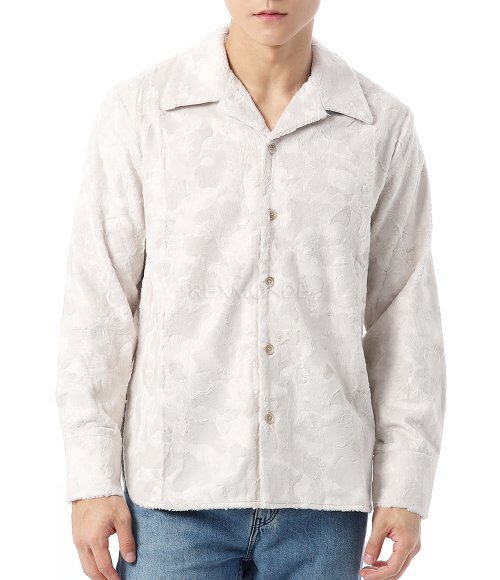 Sefr]GAEL OVERSHIRT - ICING | 렉스몬드