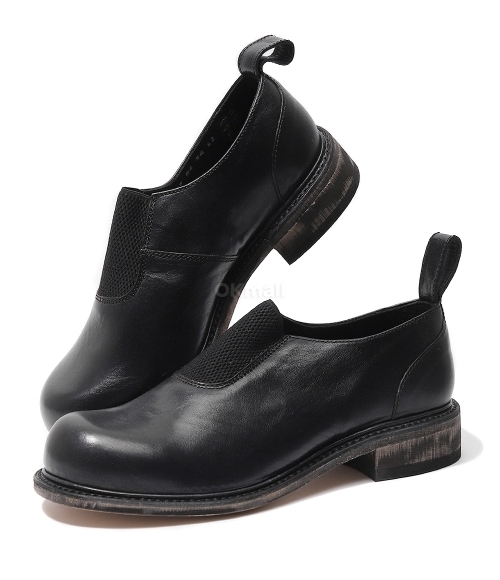 OUR LEGACY]NAOTO CLOG Black Supple Cow Hide (A2257NCB