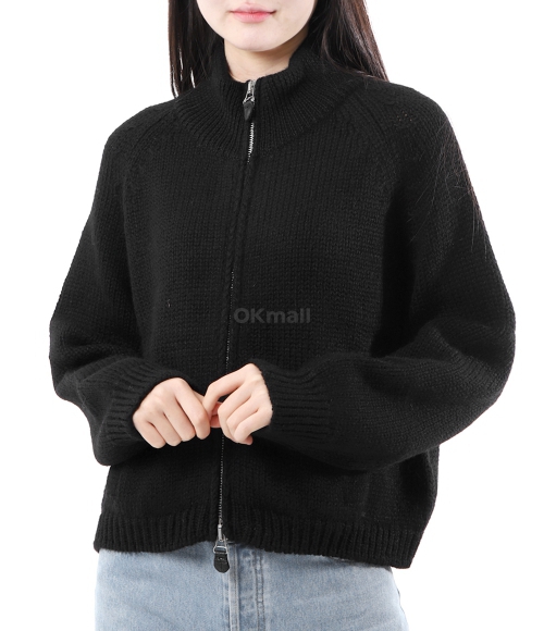 OUR LEGACY]ULTRA ZIP FUNNEL Jet Black Isles Wool (W4243UJ) | 오케이몰
