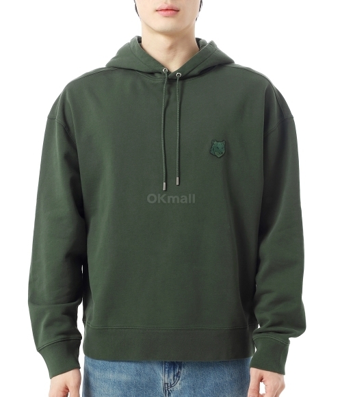 MAISON KITSUNE]BOLD FOX HEAD PATCH OVERSIZE HOODIE