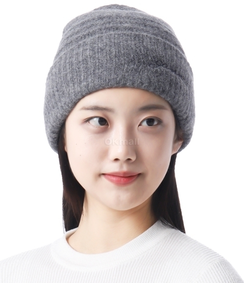 GANNI]BROWN SOFT WOOL BEANIE (A6061 859) | 오케이몰