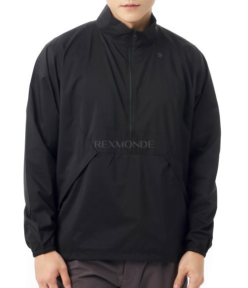 GOLDWIN]PERTEX EQUILIBRIUM Half Zip Jacket (GL14301-BK) | 렉스몬드