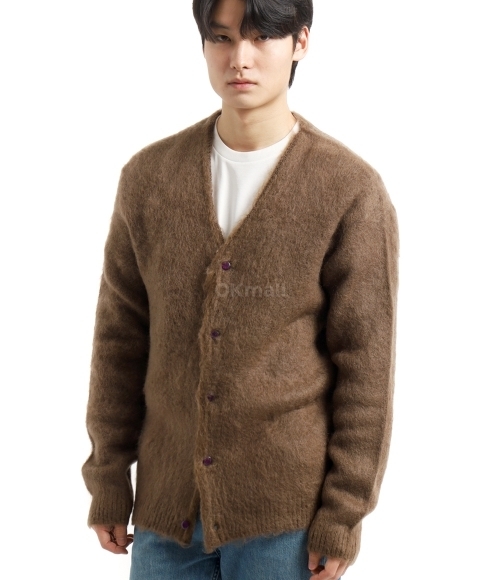 トップス NEEDLES EP MOHAIR CARDIGAN PU314 M Black EP Mohair Cardigan by NEEDLES on Sale