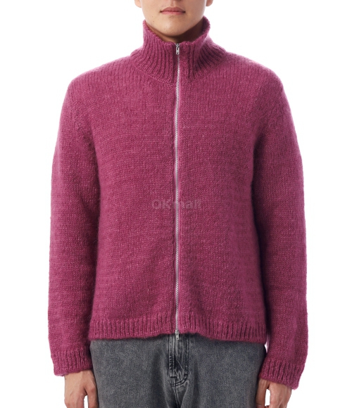 OUR LEGACY]Float Funnel Uncut Ruby Softest Mohair Silk (M4243FU