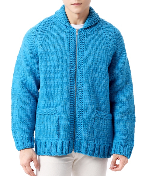 トップス AURALEE SILK WOOL HAND KNIT COWICHAN AURALEE / Silk Wool