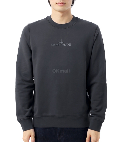 STONE ISLAND]Cotton Fleece 'Institutional One' Print