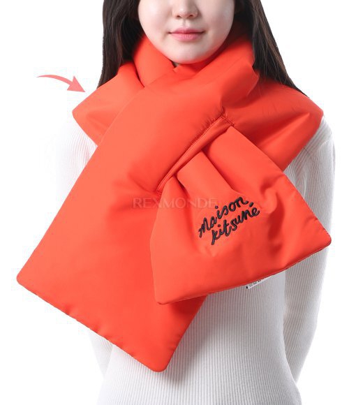 MAISON KITSUNE]PUFFER SCARF (NM06202WQ4035-P641) | 렉스몬드