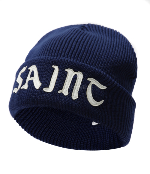 SAINT MXXXXXX]KNIT CAP SAINT (SM-YS1-0000-083 - NAVY) | 오케이몰