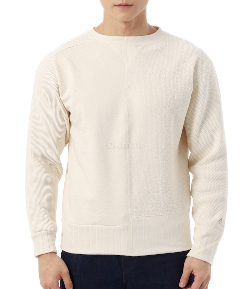NIGEL CABOURN]Army Crew Jersey Mix (80490020010 102) | 오케이몰