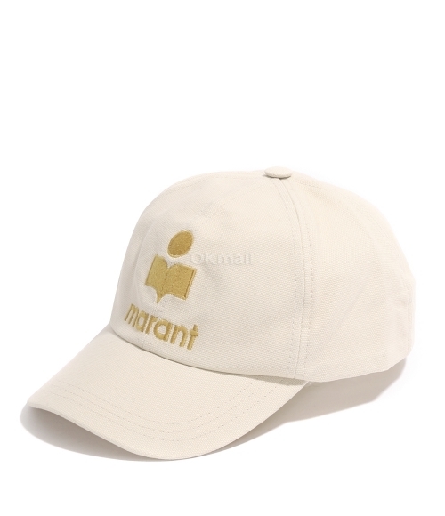 ISABEL MARANT｜ (TYRON (CQ001XHB A3C01J ECOE)) TYRON CAP Man ecru and blue | ISABEL MARANT Official online