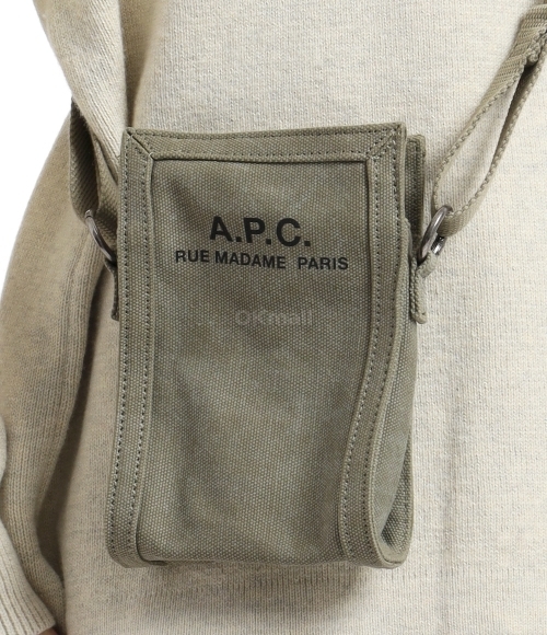 A.P.C｜ (Recuperation Cross Bag (CODBM H61931 LZZ)) crossbody pouch recuperation | A.P.C.