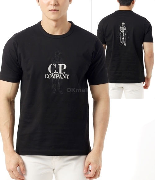 【売れ筋】C.P. Company 30/2 ブリティッシュ セイラー Tシャツ 30/2 Mercerized Jersey Twisted British Sailor T-Shirt | CPC