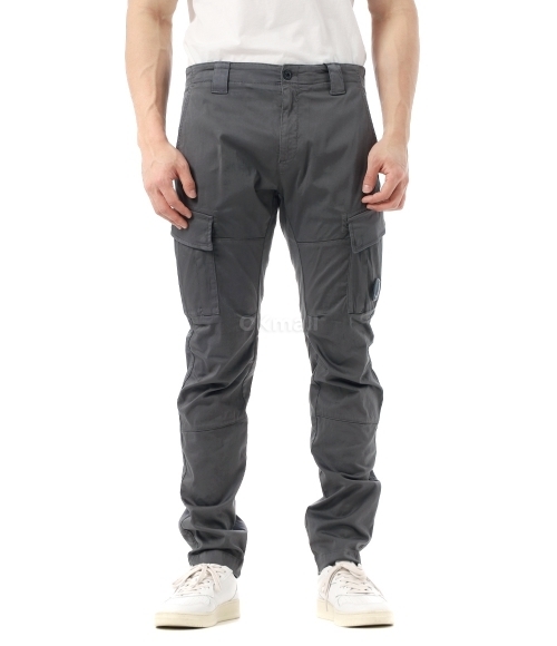 CP COMPANY]Stretch Sateen Cargo Lens Pants (18CMPA056A