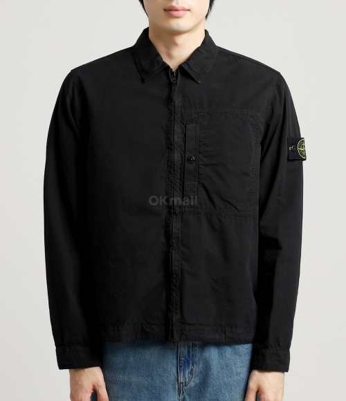 STONE ISLAND]1200032 Brushed Organic Cotton Canvas Old Effcet