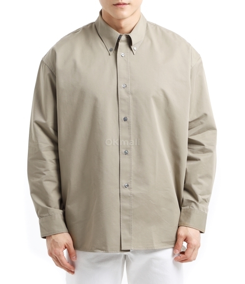 STUDIO NICHOLSON]RUSKIN BUTTON DOWN SHIRT PARCEL (1152
