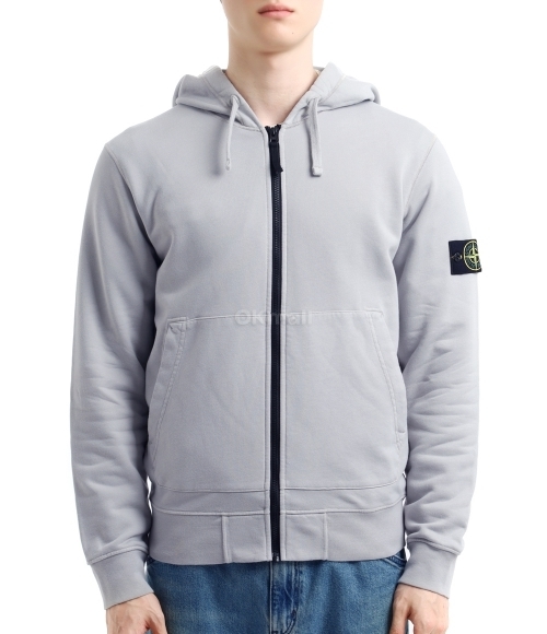 STONE ｜ (Organic Cotton Fleece Sweatshirt (K1S15 STONE ISLAND]6100042 Organic Cotton Fleece Sweatshirt (K1S15