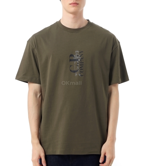 CP COMPANY｜ (30/1 Jersey Chest Logo T-Shirt (18CMTS177A CP COMPANY]30/1 Jersey Chest Logo T-Shirt (18CMTS177A