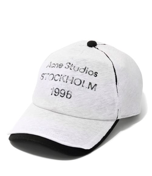 Acne Studios]Logo Stamp Cap (C40370 100) | 오케이몰