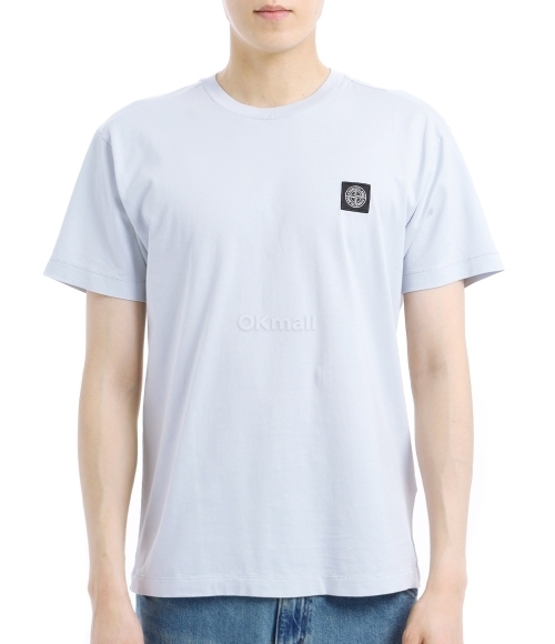 STONE ｜ (2100039 60/2 Cotton Jersey T-shirt (K1S1 Military Green 2100039 60/2 COTTON JERSEY Slim-fit T-shirt
