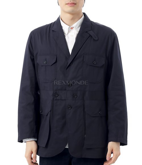 美品　ENGINEERED GARMENTS 25SS FOLK JACKET Engineered Garments] Folk Jacket-Nylon Micro Ripstop/Olive ¥23,100