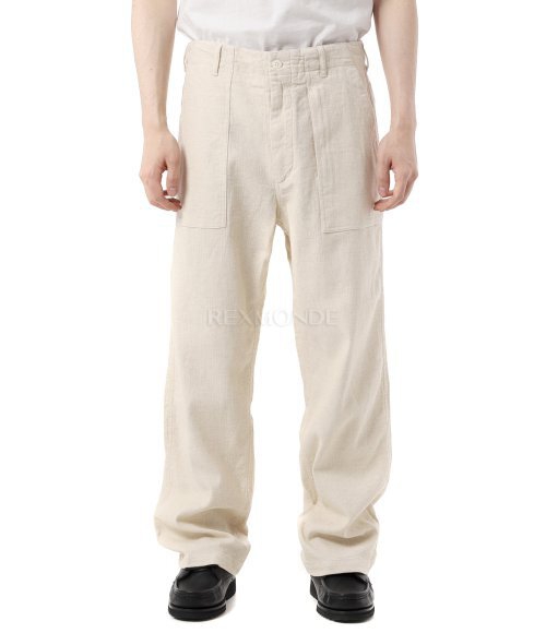 Engineered Garments]Fatigue Pant C - Natural CL Java Cloth