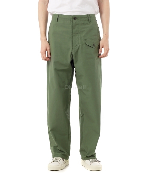 Engineered Garments]Gurkha Pant Olive Cotton Ripstop