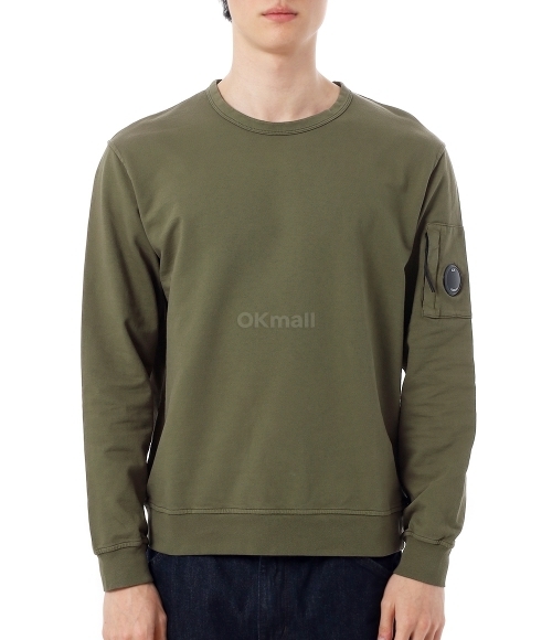 CP COMPANY]Light Fleece Crewneck Lens Sweatshirt (18CMSS019A