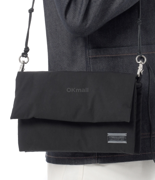 OUR LEGACY]NECESSITY BAG Static Black Papyrus Poly (A2258NM