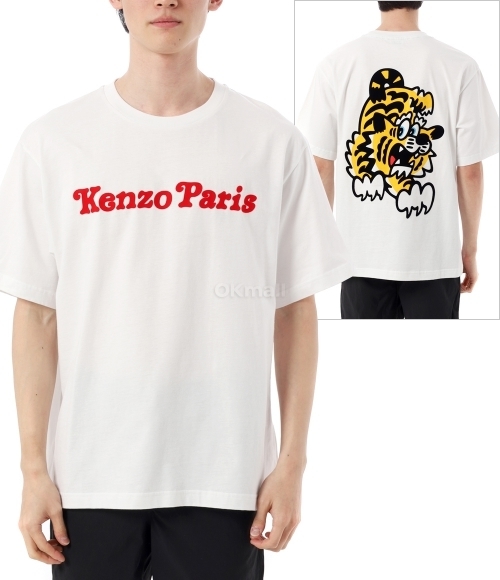 KENZO｜ (FF5 5TS549 4SG 93) Kenzo x Futura 2000 White Boke Flower Logo T-Shirt – Zoo