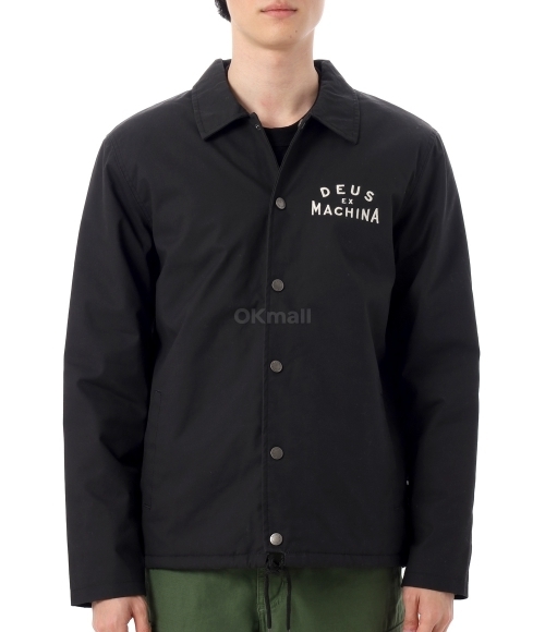 [DEUS]WORKSHOP COACH JACKET (DMF246741-BLK)