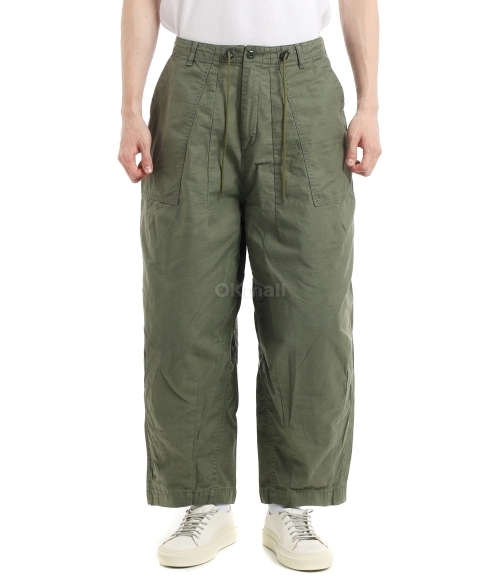 NEEDLES]H.D. Pant Fatigue - Olive (QV153) | 오케이몰