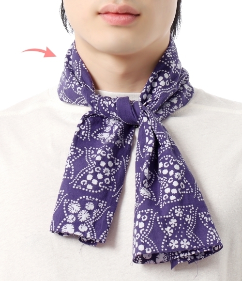 NEEDLES｜ (Tenugui Bandana Paisley - PURPLE (QV046)) NEEDLES]Tenugui Bandana Paisley - PURPLE (QV046) | 오케이몰