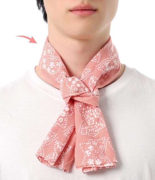 NEEDLES]Tenugui Bandana Papillon - PINK (QV045) | 오케이몰
