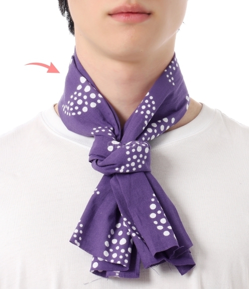 NEEDLES｜ (Tenugui Bandana Paisley - PURPLE (QV046)) Needles Tenugui Bandana (purple) | a.plus