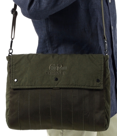 CP COMPANY｜ (Herringbone Logo Bag (18CMAC055A 005349G 9 CP COMPANY]Herringbone Logo Bag (18CMAC055A 005349G 683