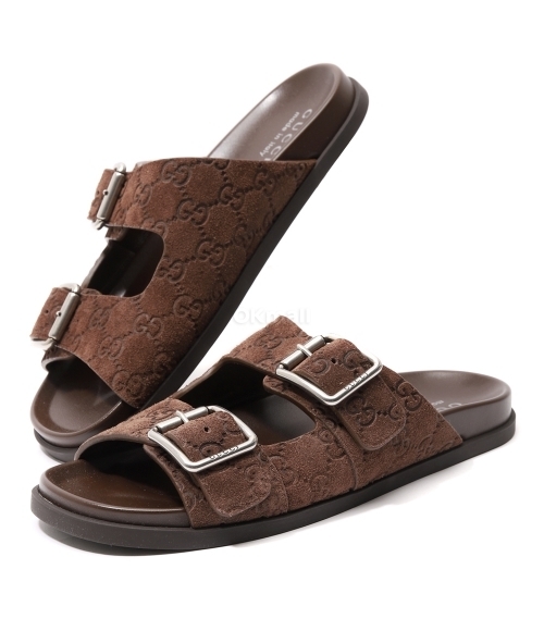 GUCCI｜SANDALS (816380 AADUO 2256) Rhein open sandals | Gucci | OTTODISANPIETRO