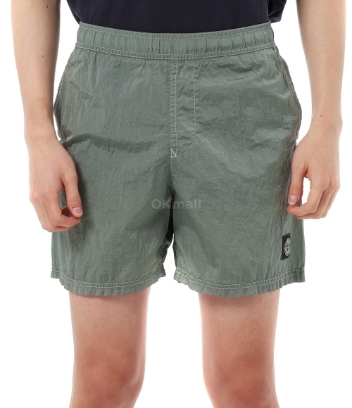 STONE ISLAND]B100009 Nylon Metal In Econyl® Bermuda Pants