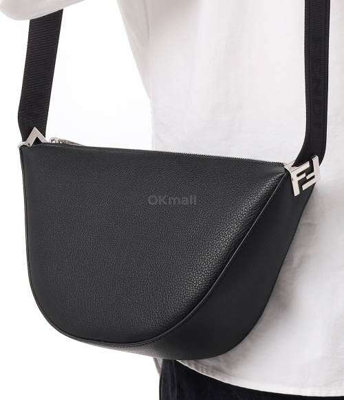 FENDI｜ (FENDI ROMA LEATHER FENDI MELON SMALL (7VA635 AS Fendi Roma Leather Fendi Melon Small Leather Blue | Fendi