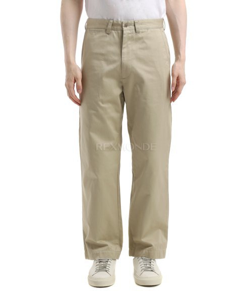 nanamica]Wide Straight Chino Pants (S25SC079E KK) | 렉스몬드