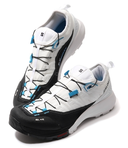 SALOMON]S/LAB ALPINWAY (White/Black/Transcend Blue