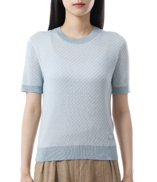 FENDI｜ROUND NECK KNITS (FF Wool Silk Sweater (FZXD09 AT FENDI]FF Wool Silk Sweater (FZXD09 ATPY F1SA1) | 오케이몰