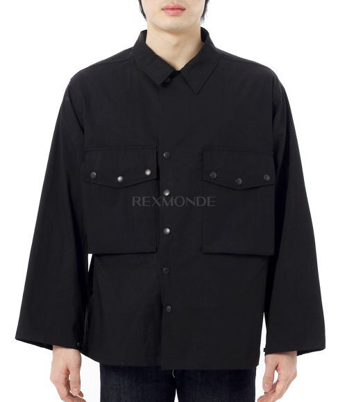 NEEDLES]Field Jacket C/N Oxford - Black (QV139) | 렉스몬드