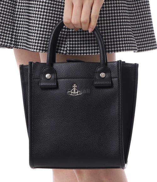 トートバッグ Vivienne Westwood ORB Logo Teddy Tote Bag 4803000DU S000D N4 Vivienne Westwood ヴィヴィアンウエストウッド Teddy Small