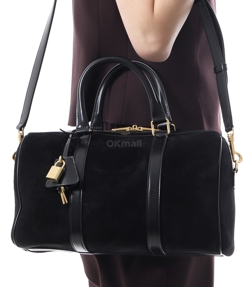 CELINE｜ (BOSTON IN SUEDE CALFSKIN (119573GGW 38NO)) Celine Boston In Suede Calfskin Black - 119573GGW.38NO – PURPOFF