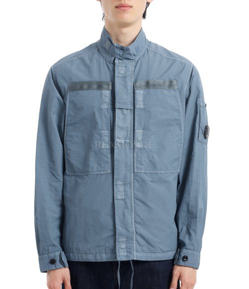 CP COMPANY]Flatt Nylon Lens Overshirt (18CMOS081A 005991G 872