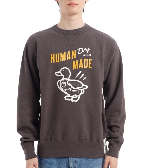 HUMAN MADE]TSURIAMI SWEATSHIRT (HM29CS014 BROWN) | 오케이몰