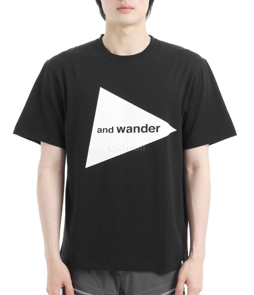 Tシャツ・カットソー AND WANDER SS25 (5745153020 010) tech SS shirt | and wander（アンドワンダー） ｜【公式】通販