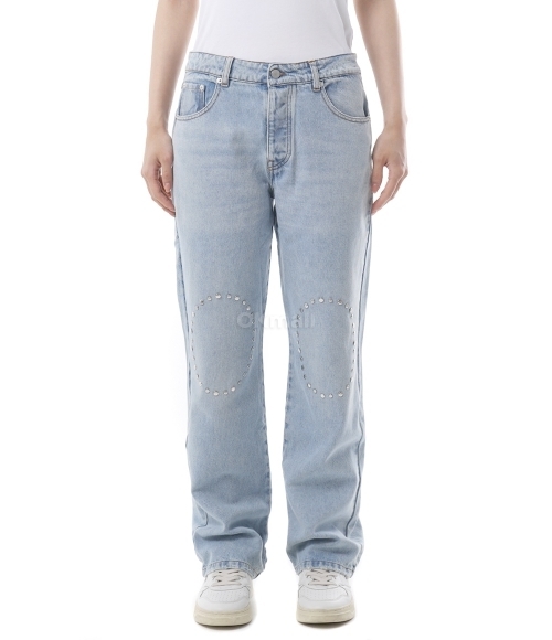 gimaguas ♥ LUNA TROUSERS /追跡付 Luna Trousers Blue - Bottoms - Gimaguas