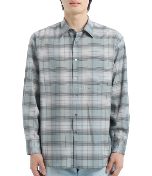 25ss【新品タグ付き】SUPER LIGHT WOOL CHECKSHIRT AURALEE SUPER LIGHT WOOL CHECK SHIRT | Less Hi