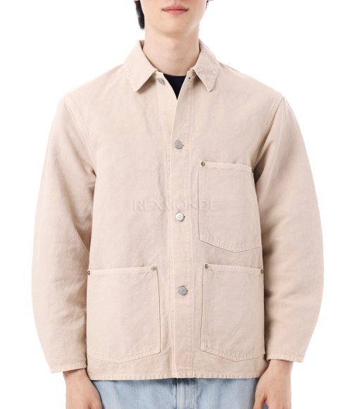 【送料無料】25ss KAPTAIN SUNSHINE Coverall ピンク KAPTAIN SUNSHINE]Coverall Jacket (KS25SJK11-SAND PINK) | 렉스몬드